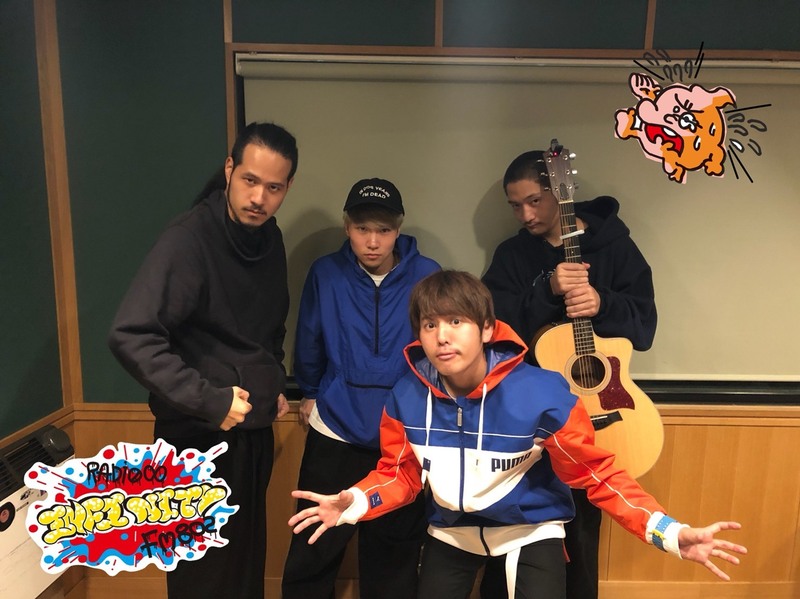 2018/10/19ゲスト： Age Factory(@AgeFactory_ )  #RI802  #FM802 #わっちゃねい