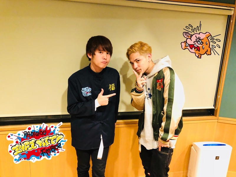 2018/10/25ゲスト：Rude-α(@5leep3alker )  #RI802  #FM802 #わっちゃねい