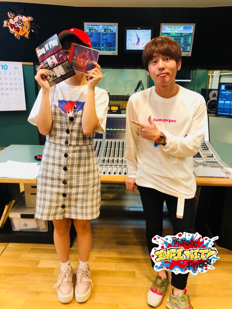 2018/10/25ゲスト：eill(@_eill_ )  #RI802  #FM802 #わっちゃねい