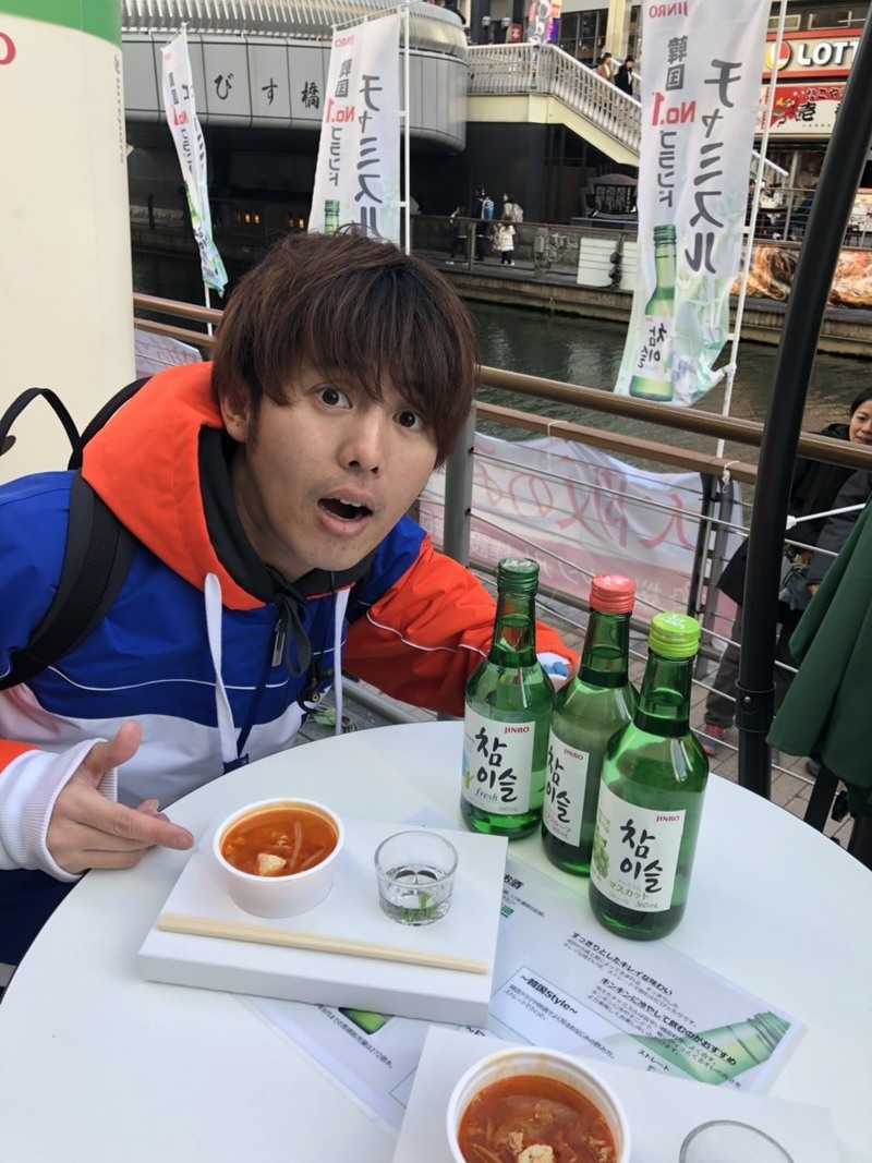 道頓堀の「とんぼりリバーウォーク」から、DJ樋口大喜のレポート♪