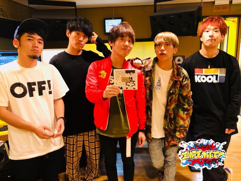 2018/12/13ゲスト：04 Limited Sazabys( @04LS_nagoya )  #RI802  #FM802 #わっちゃねい