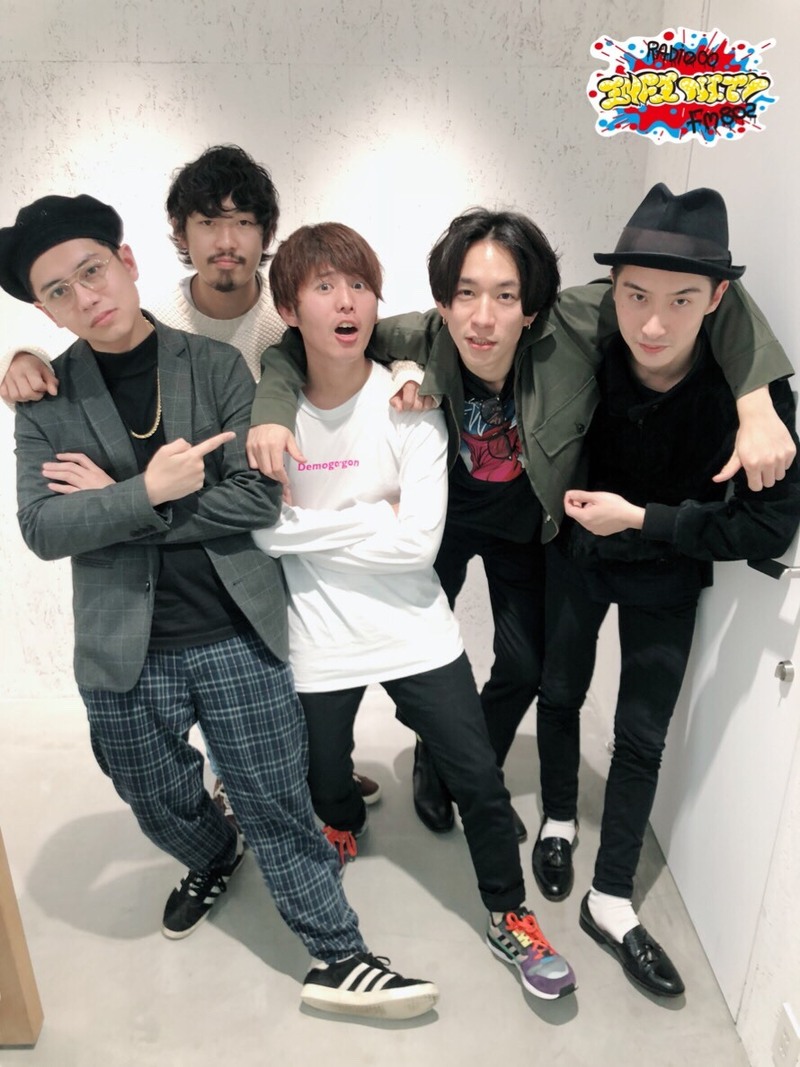 2018/12/20ゲスト：Attractions( @AttractionsFk )  #RI802  #FM802 #わっちゃねい