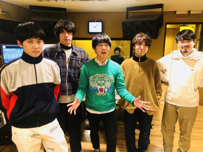 2018/1/24 ゲスト：OKAMOTO'S(@OKAMOTOS_INFO  )  #RI802  #FM802 #わっちゃねい