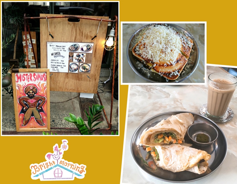 Mr.Samosa で 週末モーニン♪