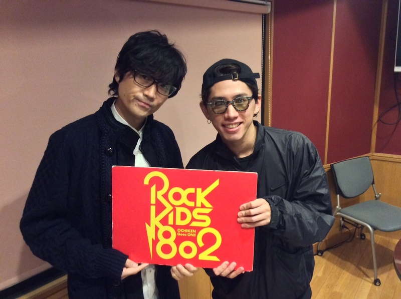 ただいま #RK802 に【ONE OK ROCK】生出演中!!　@ONEOKROCK_japan