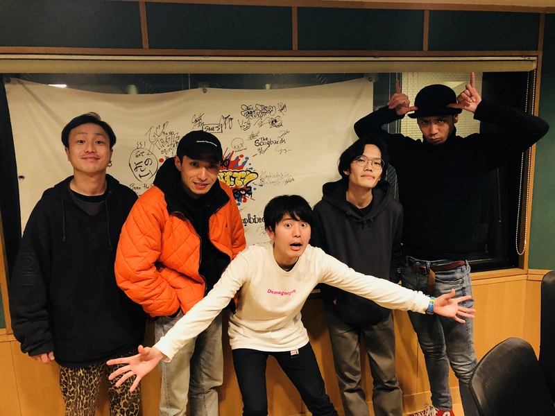2019/2/14 ゲスト：愛はズボーン(@iwasborn_band )  #RI802  #FM802 #わっちゃねい