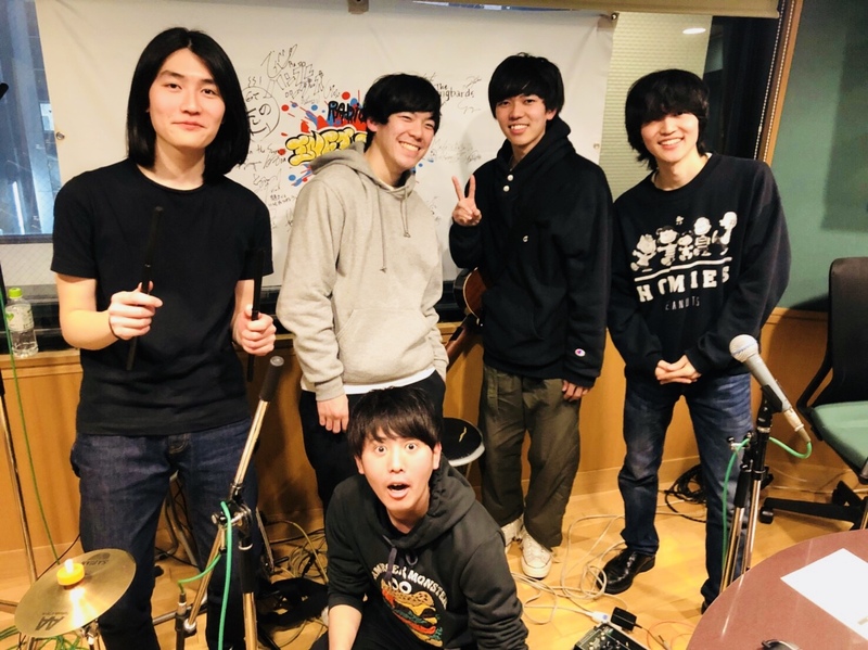 2019/2/21 ゲスト：The Songbirds(@TheSongbirds )  #RI802  #FM802 #わっちゃねい