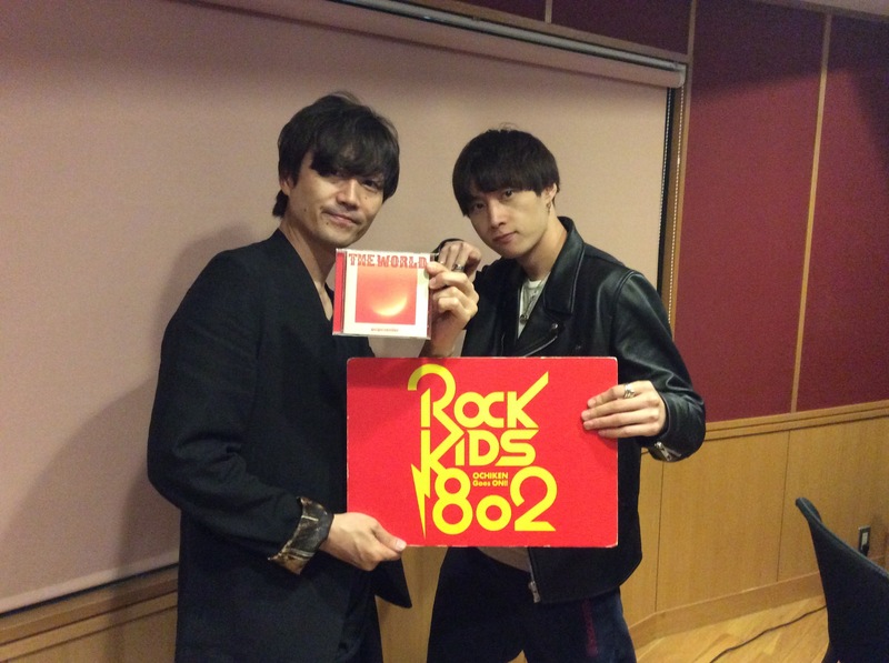 現在 #RK802 にgo!go!vanillas（@go_go_vanillas）生出演中!!!
