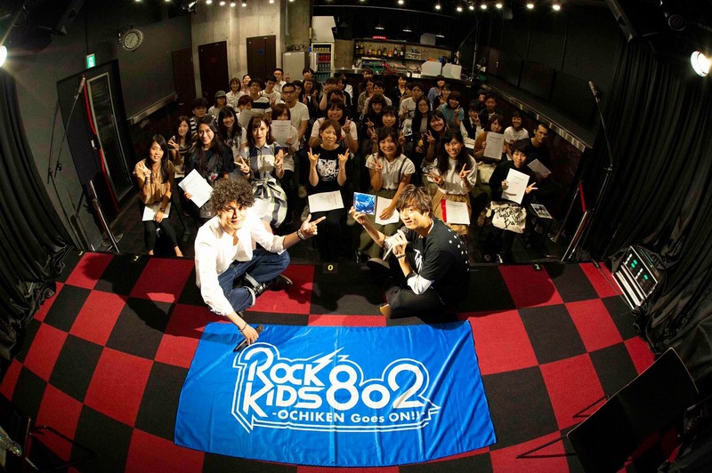 << 9mm Parabellum Bullet >> 公開収録の模様を #RK802 で一部O.A!!!