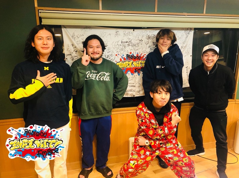 2019/12/12ゲスト:TENDOUJI(@TENDOUJItw )  #RI802  #FM802