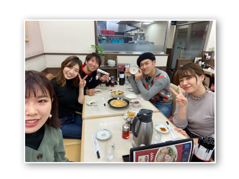 #SAIPM 番組チームで餃子の王将へ♪