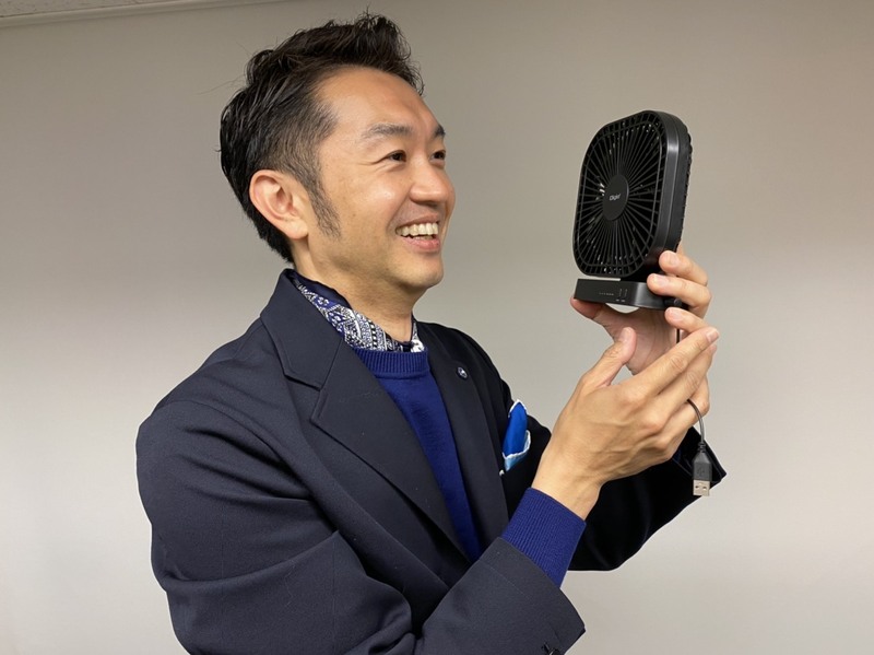 【ナカバヤシKeep It Up】マグネット付きUSB扇風をプレゼント！ #おはたく