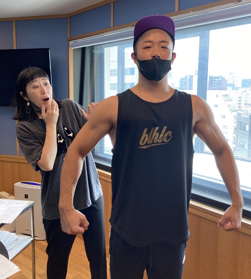 間も無く！筋肉タムササイズ体操スタート！ #起きたら802