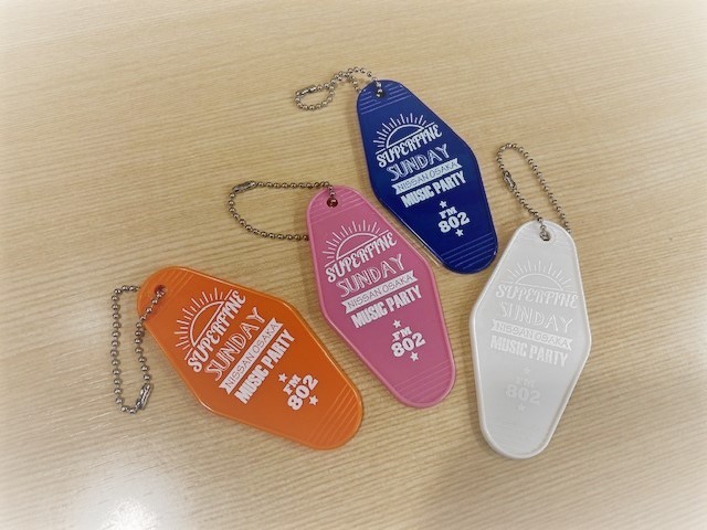 SUPERFINE SUNDAYオリジナルキーホルダー：スパルダー♪ #fm802