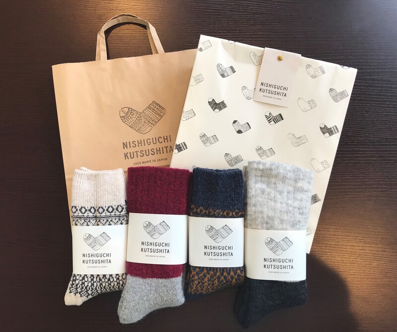#起きたら802 キャンペーン♪「NISHIGUCHI KUTSUSHITA」プレゼント！