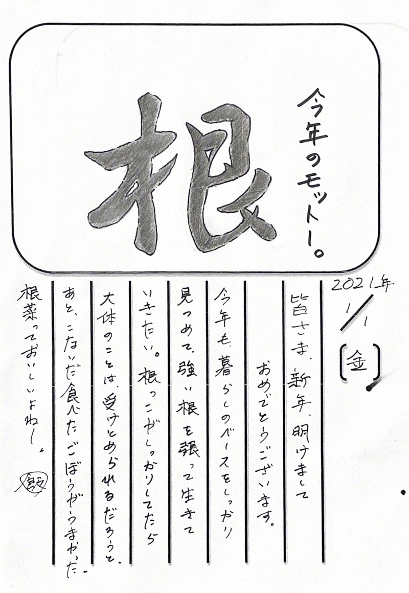 ◇ 2021/01/01 #Map802 飯室絵日記 vol.130 ◇