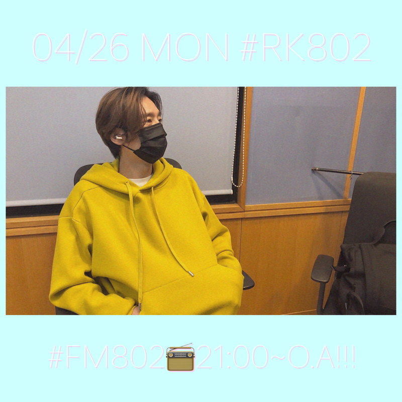 〈 4/26 MON 〉#RK802 今夜のMENU♬