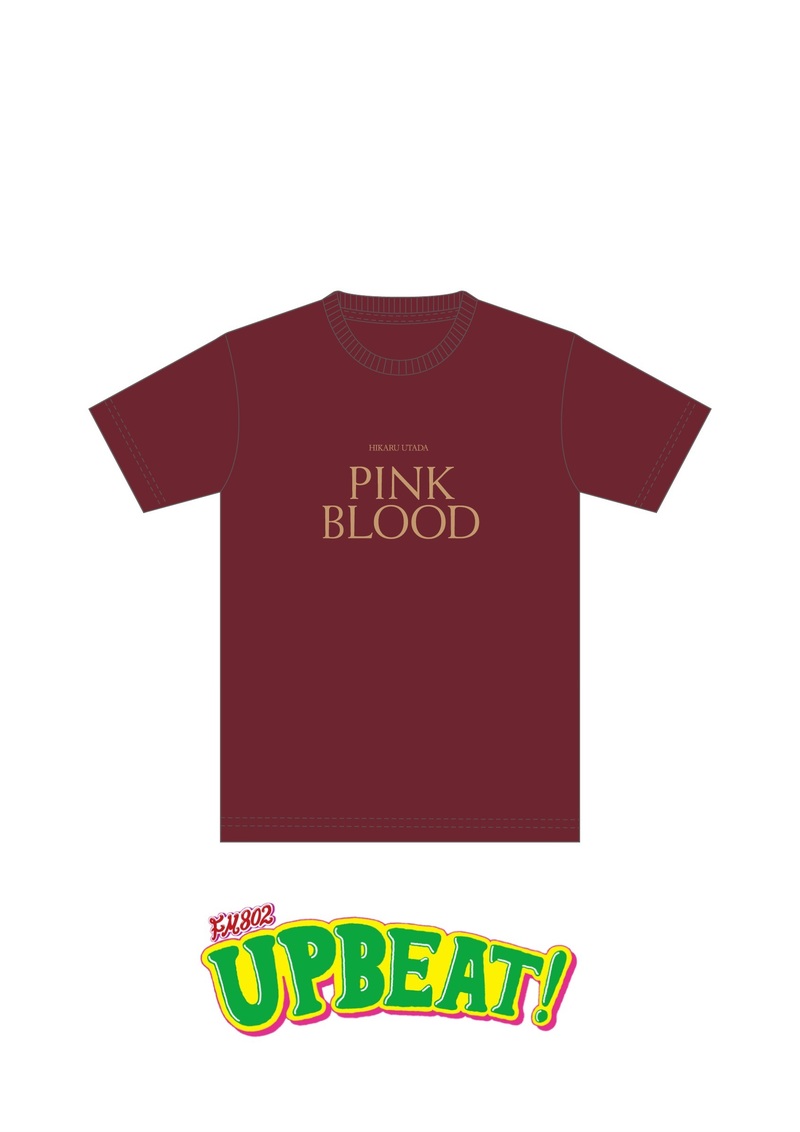 ★宇多田ヒカル PINK BLOOD Tシャツ　プレゼント★