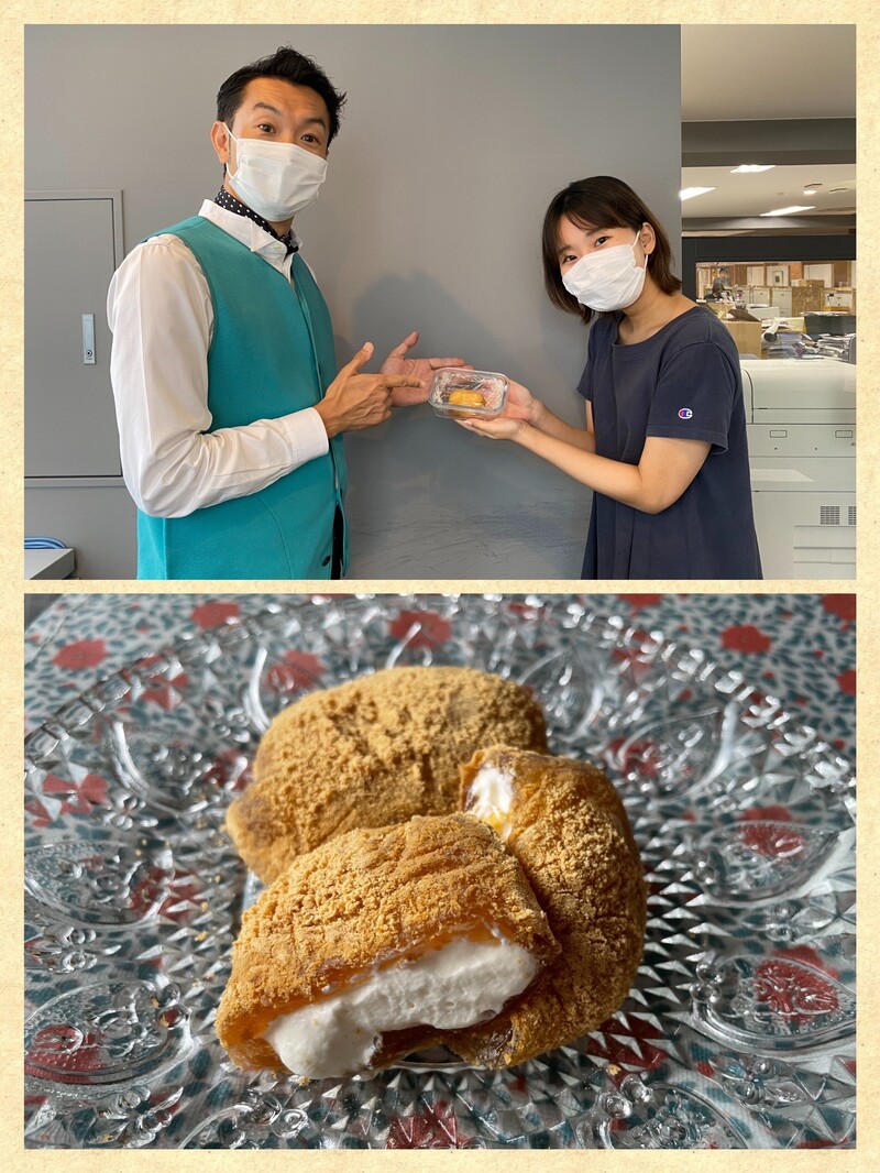 #おはたく 「クリームわらび餅」をご紹介♪