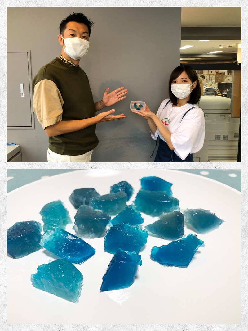 #おはたく 「キラキラ琥珀糖」をご紹介♪