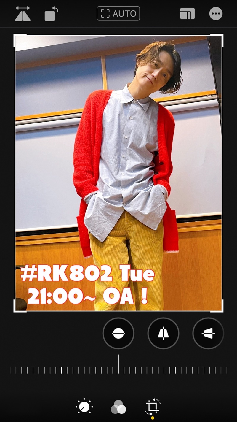 ○●○ まもなく #RK802 チューズデイ!! ●○●