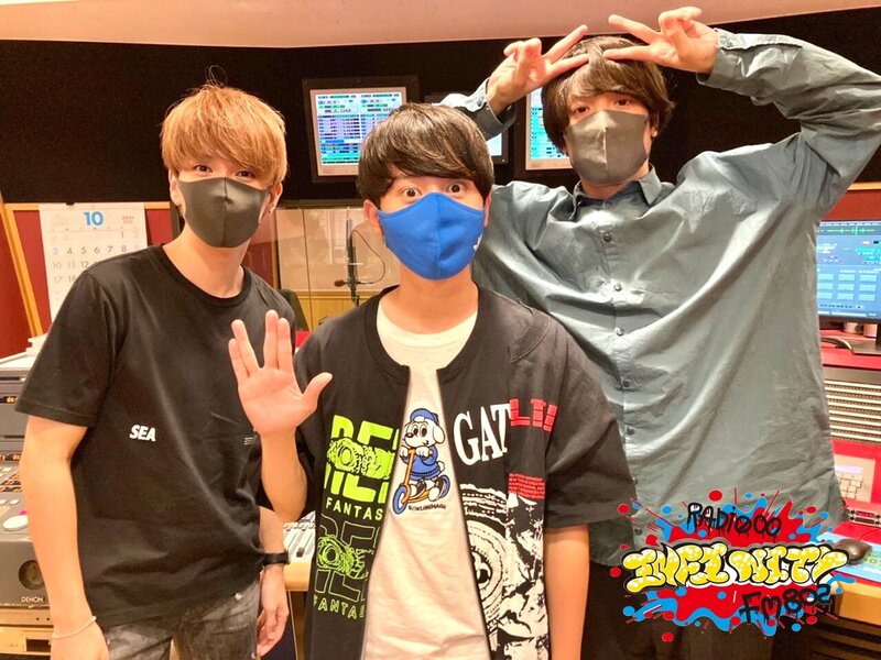 2021/10/21ゲスト　SHE’S（@SHE_S_official_）#FM802　#RI802　  #SHE_S　#Amulet