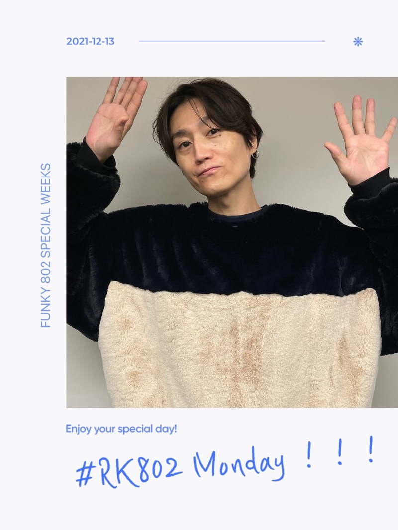 〈 12/6 MON 〉クリープ, リョクシャカ, WANIMA, Creepy Nuts 登場 !!! #RK802 MENU◎