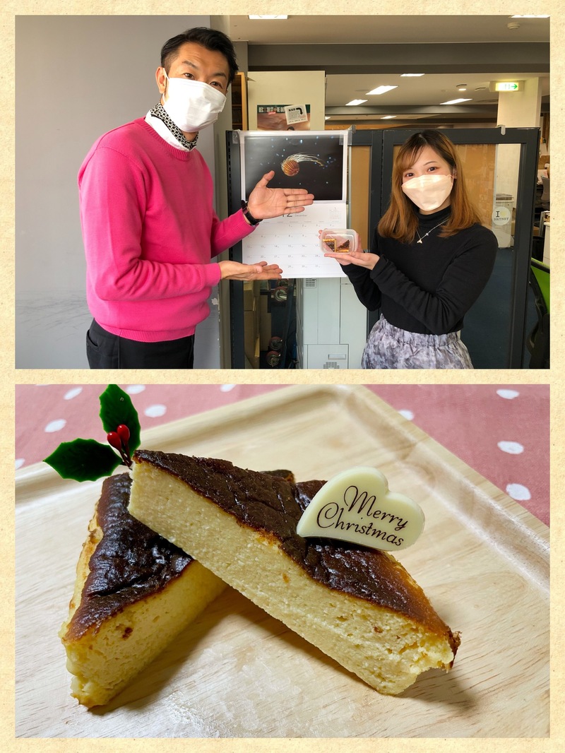 #おはたく 「バスクチーズケーキ」をご紹介♪