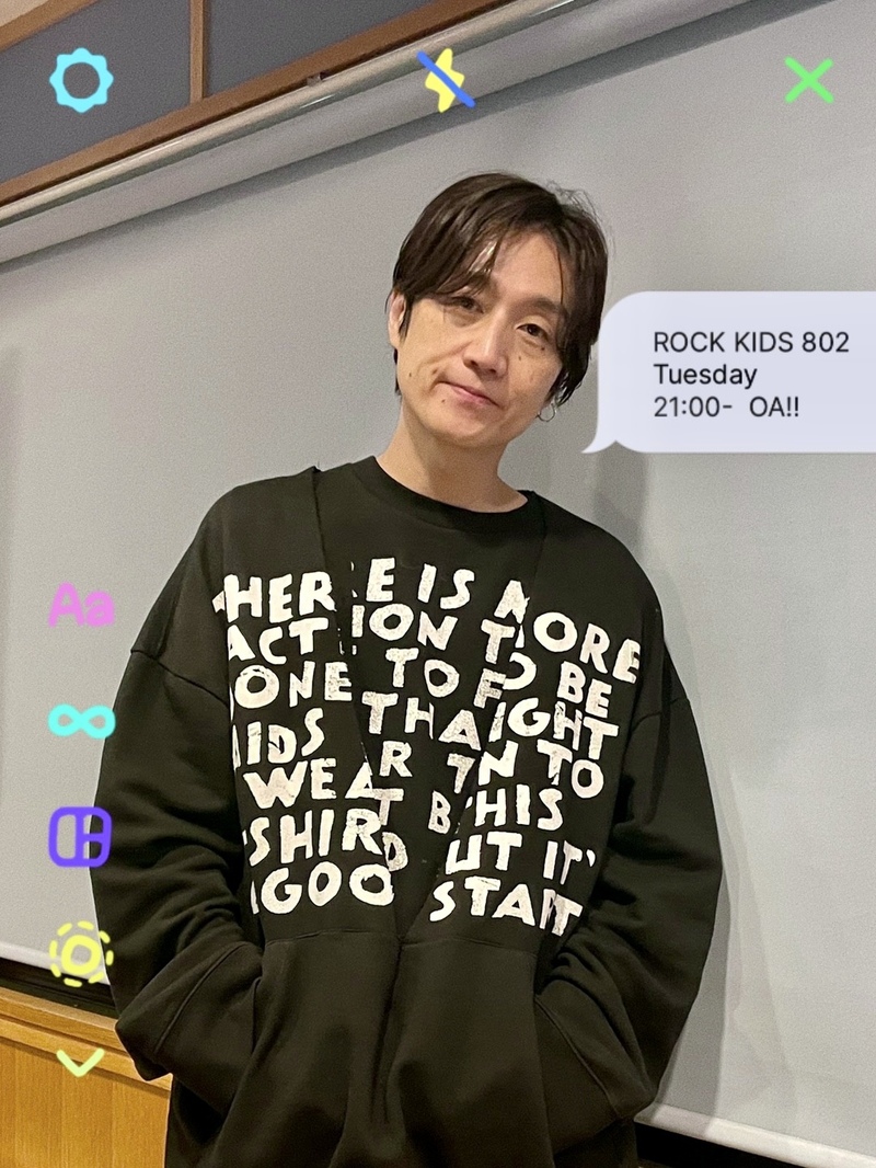 今夜も UVERworld 登場 !!! #RK802 チューズデイ!!