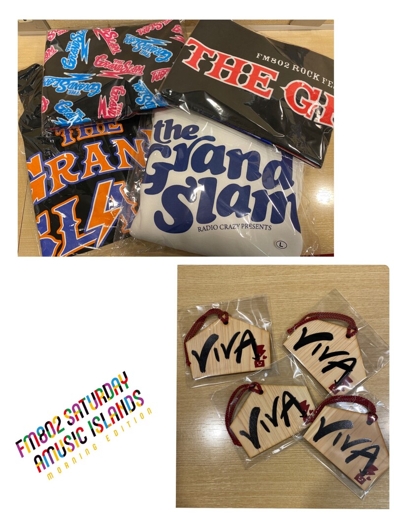 ◎THE GRAND SLAM のグッズ福袋、VIVA絵馬◎ #起きたら802