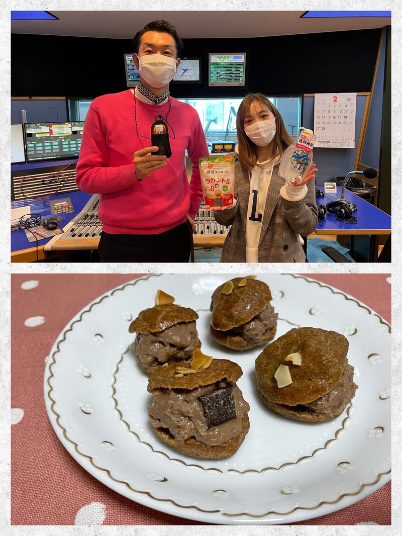 #おはたく 「チョコシュークリーム」をご紹介♪