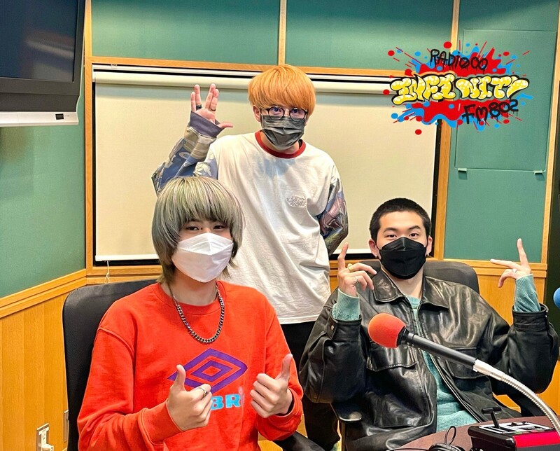 2022/03/17ゲスト　Jam Fuzz Kid（@jam_fuzz_kid）#FM802　#RI802