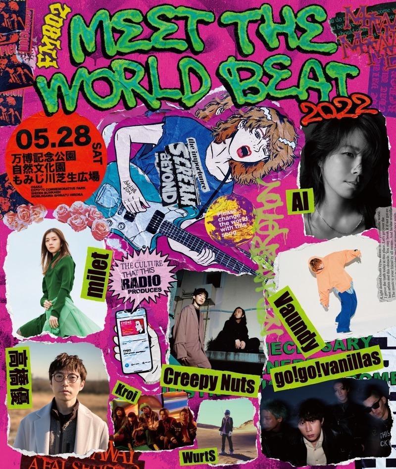 #RK802 で「MEET THE WORLD BEAT 2022」応募に必要なキーワード発表!!☀︎
