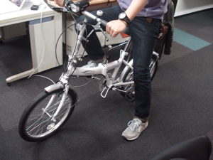 ☆20代は折りたたみ自転車☆