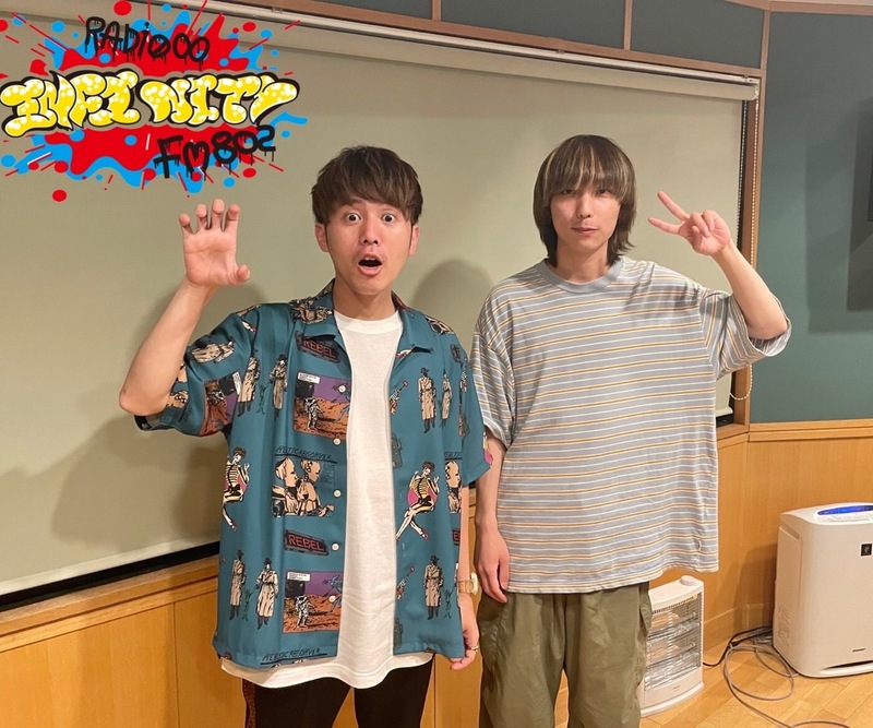 2022/6/23 ゲスト #帝国喫茶 杉浦祐輝（@kiss_teikoku）#FM802　#RI802