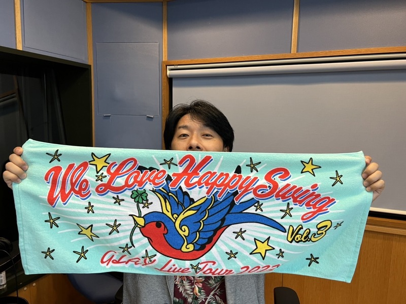 GLAYクイズ 正解者にツアータオル プレゼント♪ #起きたら802