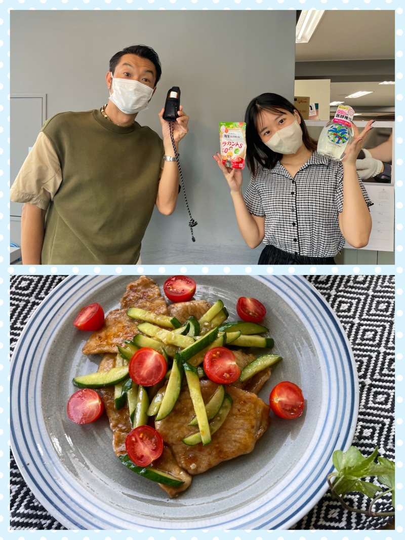 #おはたく 「 カリカリきゅうりのしょうが焼き 」をご紹介♪