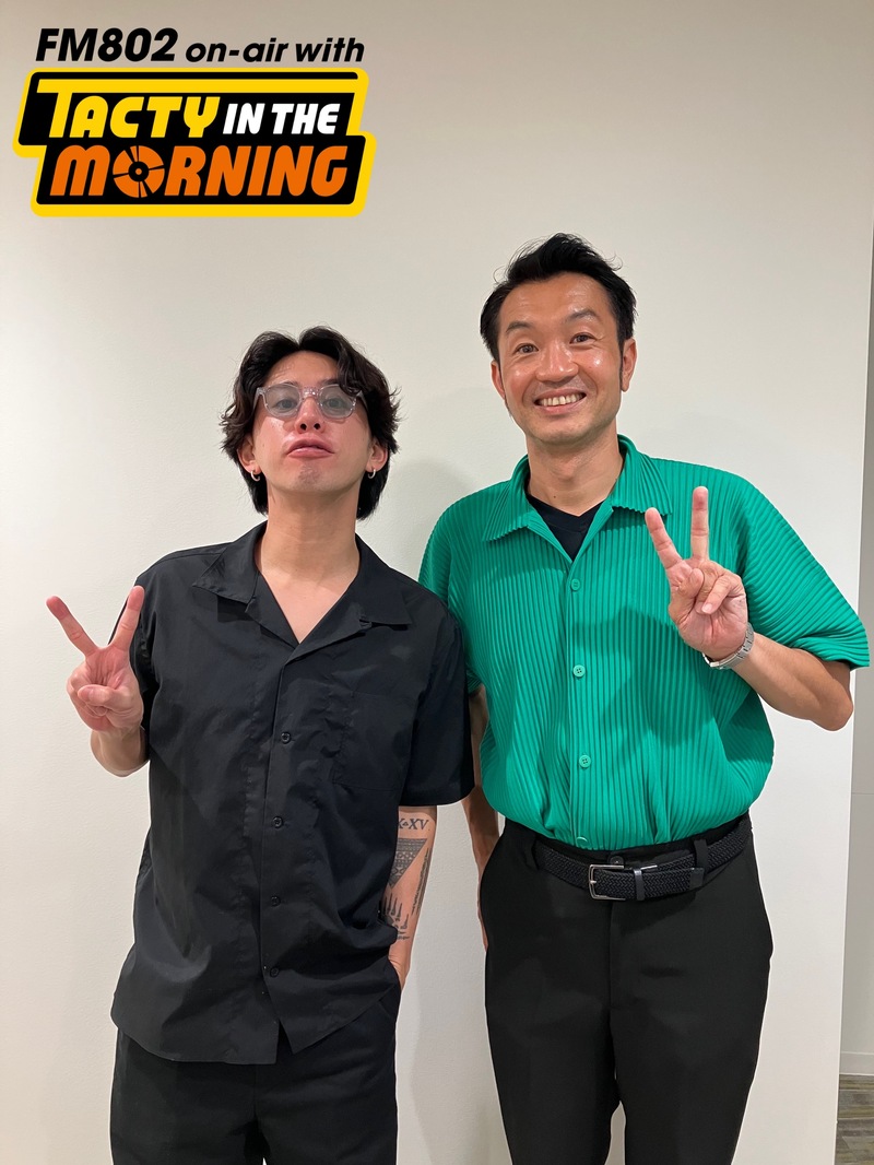 【9/12 (月) 8時台 GUEST： ONE OK ROCK Taka さん ( @ONEOKROCK_japan) 】