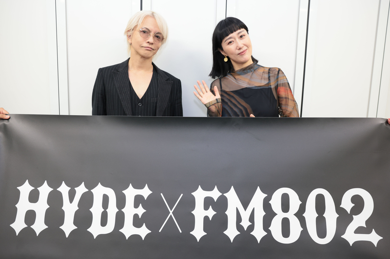 ◎ HYDE(@HydeOfficial_) 公開収録の模様をお届け！  #起きたら802 ◎