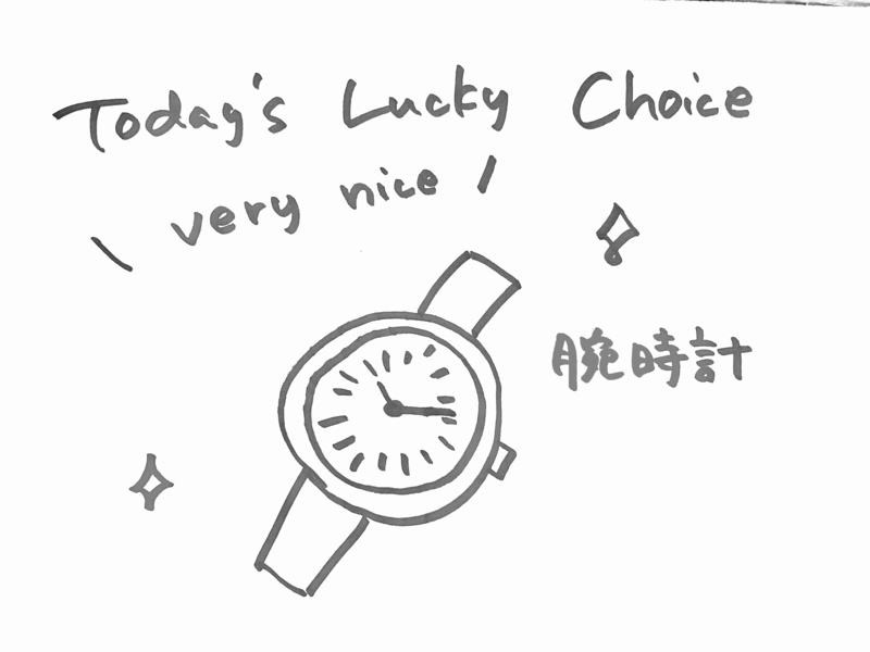 11/9 Today's Lucky Choice