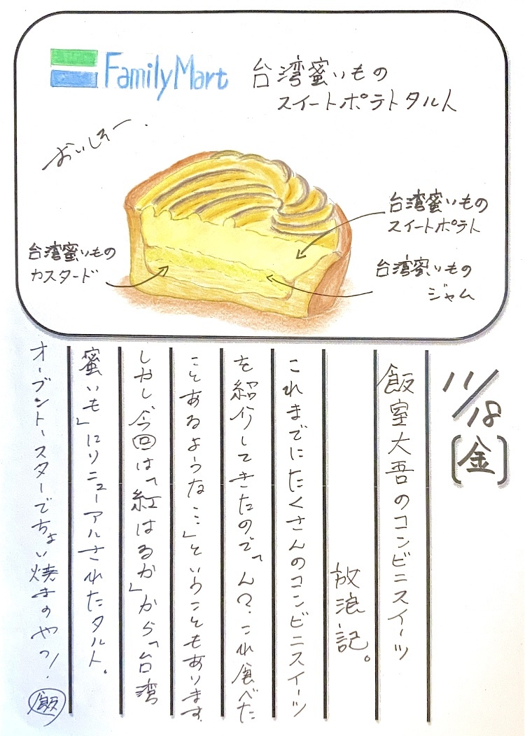 ◇ 2022/11/18  #MAP802 飯室絵日記 　vol.225◇