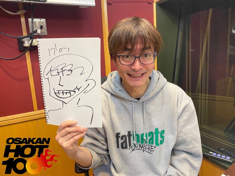 ＜予想屋サンデー＞20年ぶりに名物コーナー復活？！スタッフまひー画伯による「西田新の似顔絵」