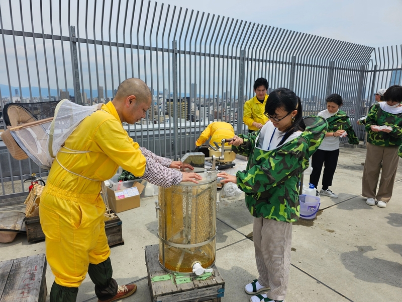 ＊#コマキ手帖：「大丸心斎橋　はちみつプロジェクト」part②＊