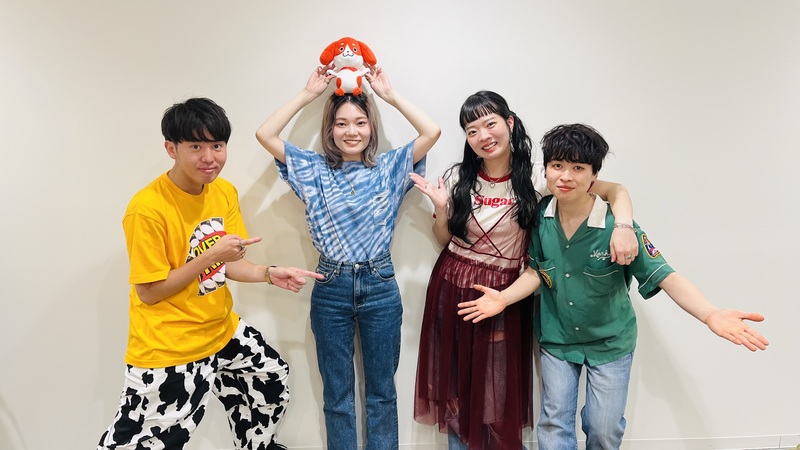 #802サムニュー 今月のゲスト：SHISHAMO （#SHISHAMO @SHISHAMO BAND）