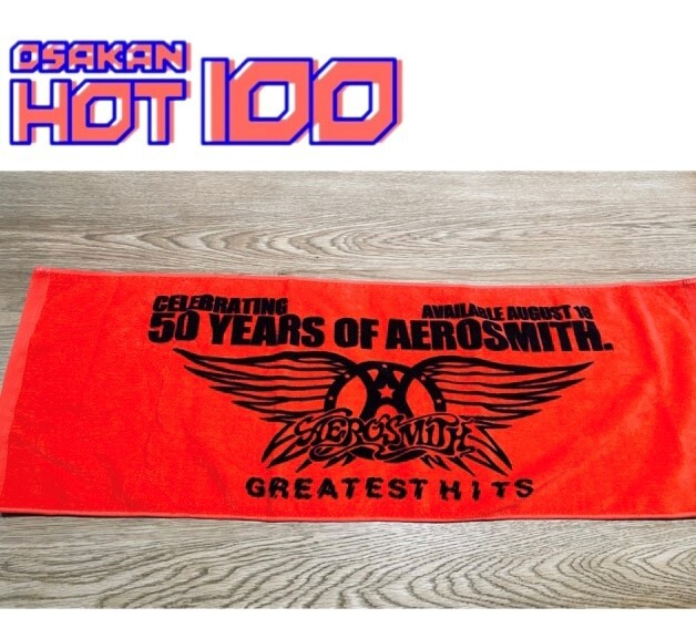 電話でNo.1予想をして【 エアロスミス フェイスタオル 】をゲット！！