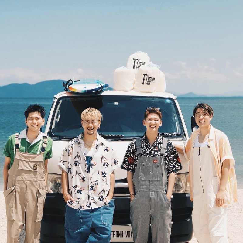 本日のメニュー！THE FRANK VOX（@THE_FRANK_VOX）生出演！ #HOT802