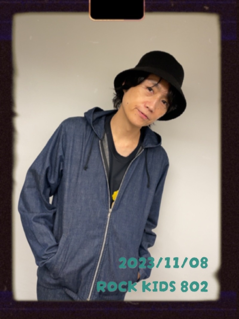 〈 11/8 Wed. #RK802 〉  奥田民生&はっとり登場のコーナーあり!! QUOカードのプレゼントも✨