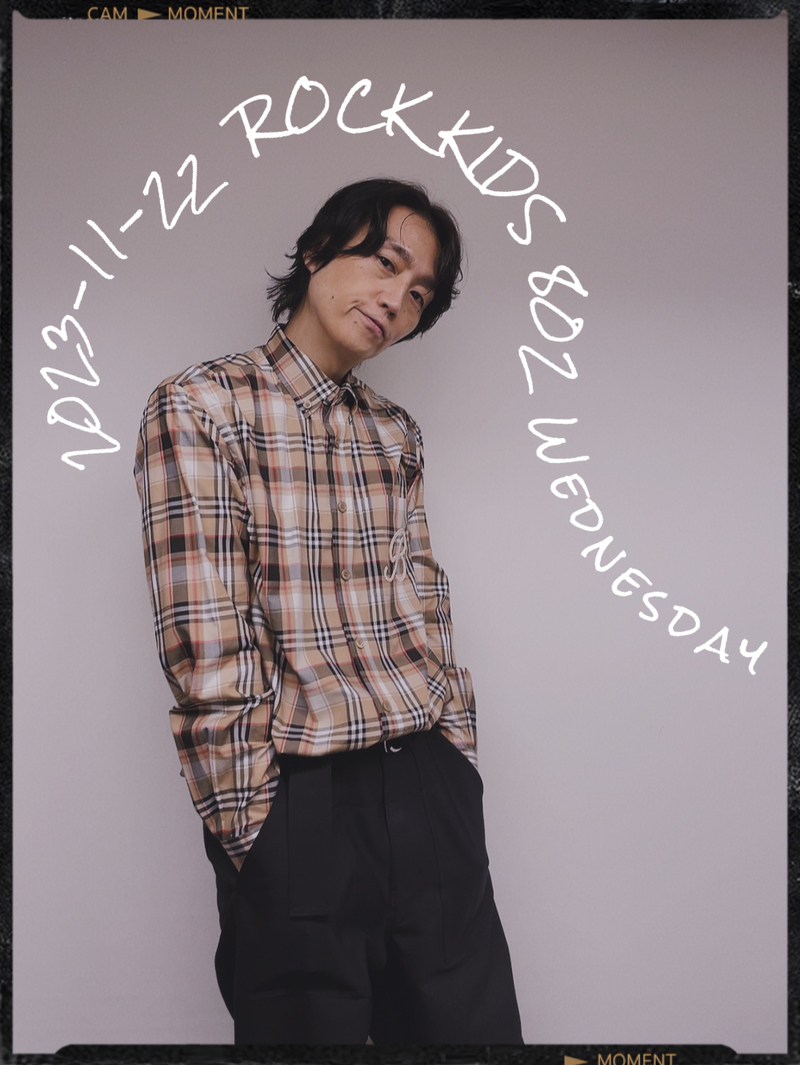 〈 11/15 Wed. 〉 今週も 奥田民生&はっとり登場!! 04 Limited Sazabysとのコラボグッズプレゼントも！ #RK802 メニュー✨