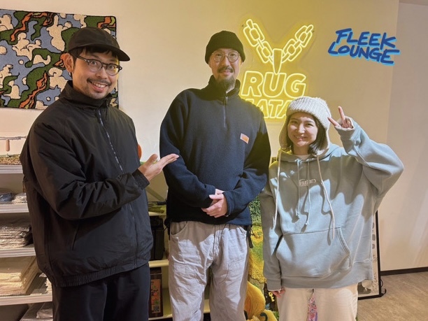 1/2(火)「まちかどロビィ」第五回目はCosaquが RUGMATAG オーナー:徳山さんを紹介！