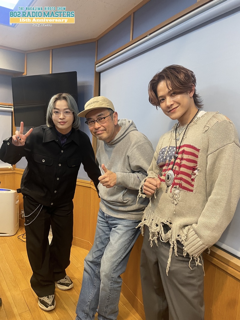 GUEST :　 #THERAMPAGE (@therampagefext)から山本彰吾 ・岩谷翔吾が生出演！